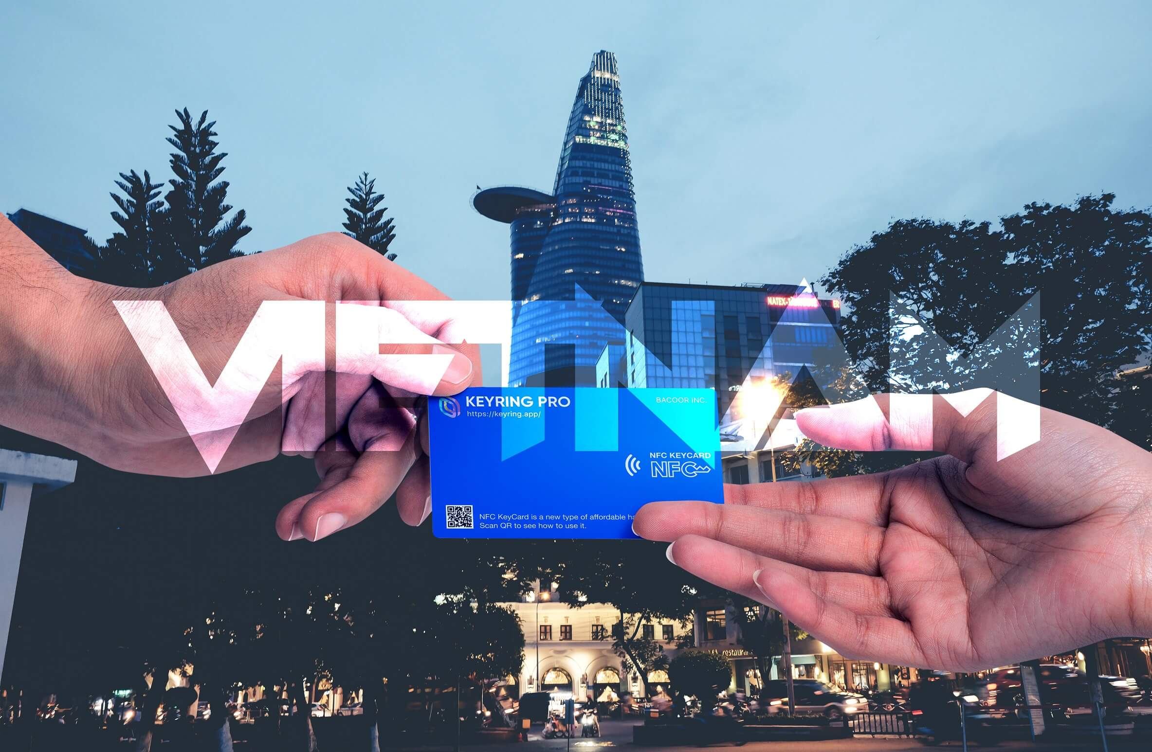 NFC Keycard giveaway in Vietnam