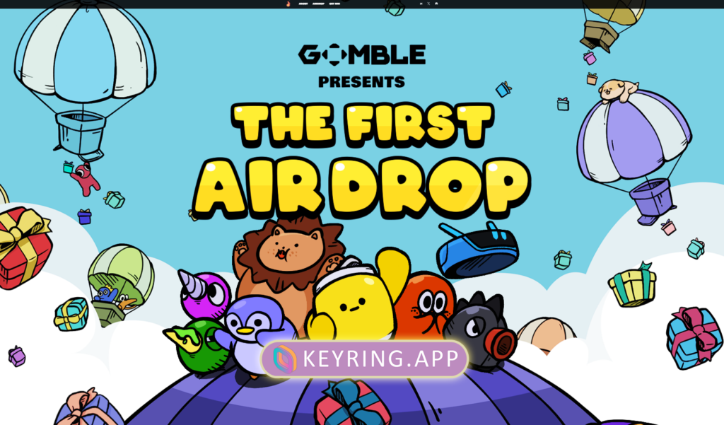 Gomble airdrop thumb