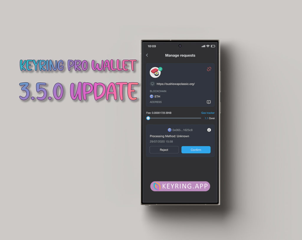 KEYRING HARD Wallet update 350 MANAGE REQUESTS JPG 2