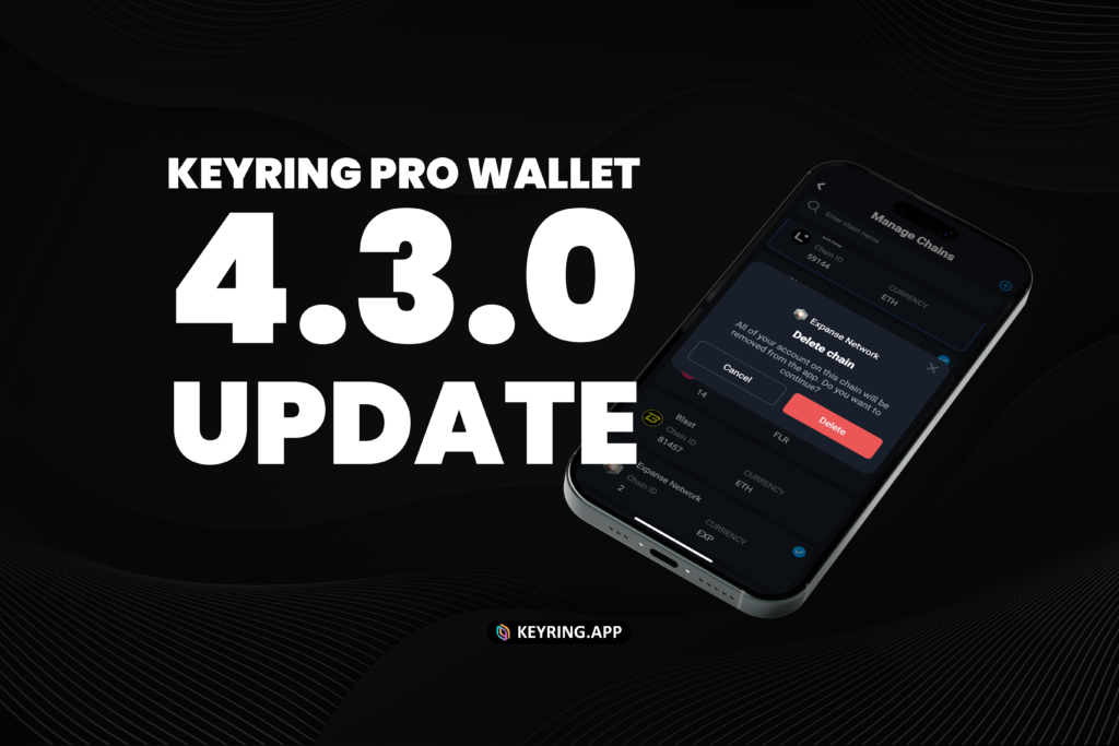 KEYRING PRO Wallet 4.3.0 update thumb