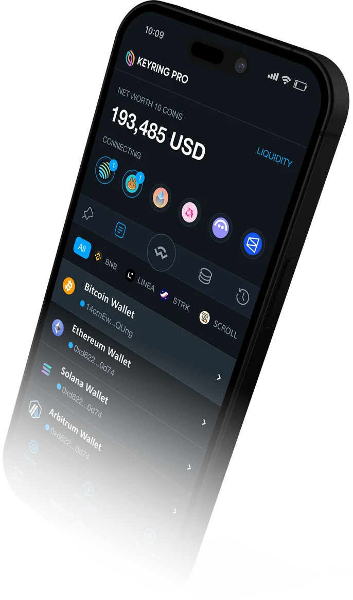 KEYRING PRO app iphone