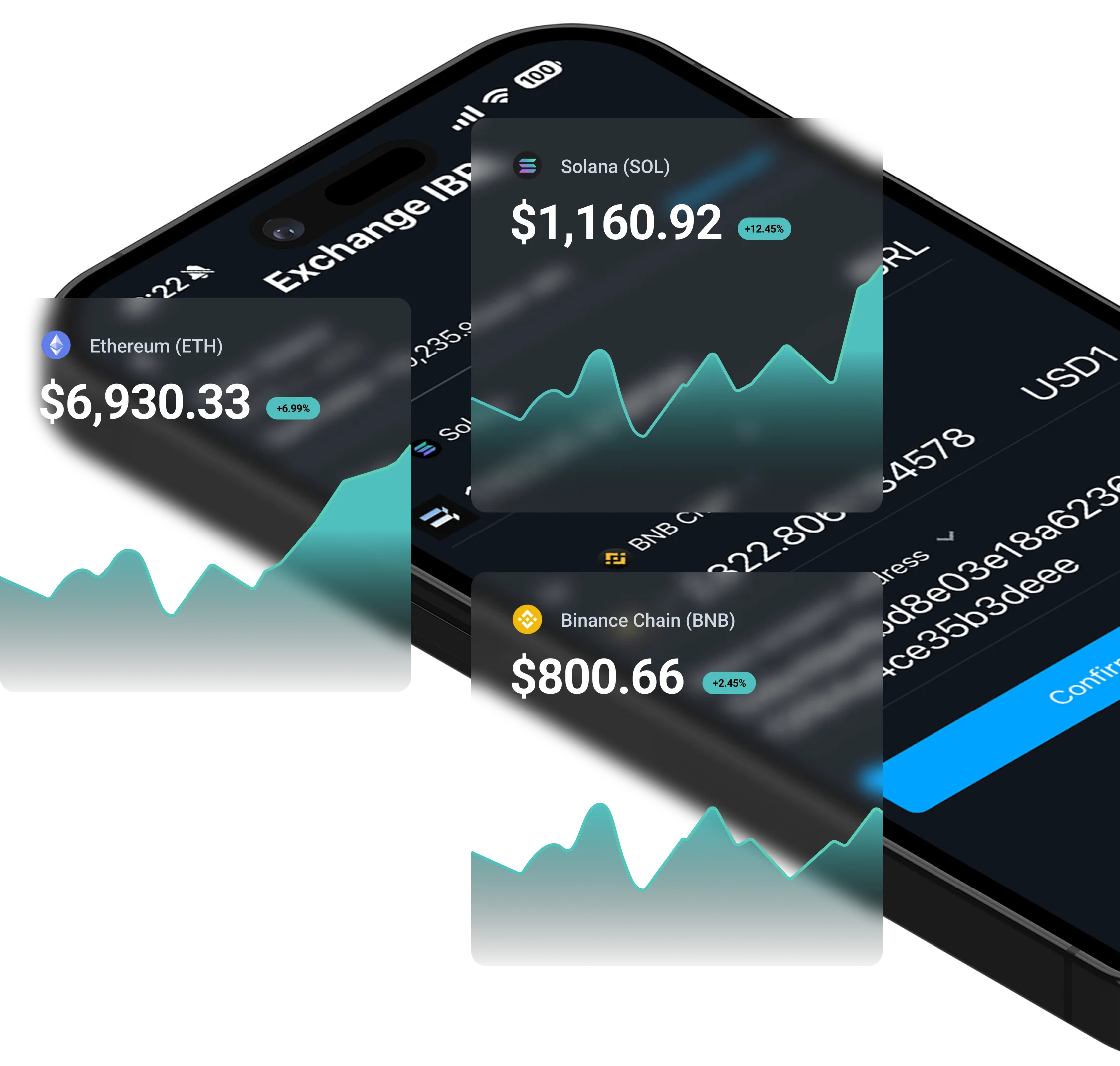 KEYRING EXCHANGE on mobile app